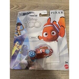 Hot Wheels Disney 100 Nemo 1:64 Orange Blue White Diecast Car Pixar 2022